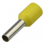 Наконечник НТ 0,5-08 трубчатый в изоляции желтый (упаковка 100 шт.), АСКО-УКРЕМ мини-фото