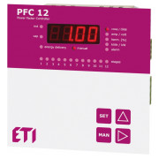 Регулятор реактивной мощности PFC 12 RS 12 ступеней 144×144, ETI мини-фото