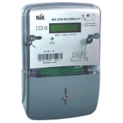 Счетчик электроэнергии NIK2100 AP2.0000.0.11 5(60)А 1-фазный однотарифный, NiK мини-фото