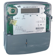 Счетчик электроэнергии NIK2300 AP3.2000.MC.11 5(120)А 3-фазный однотарифный, NiK мини-фото